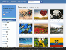 Tablet Screenshot of fondoshd.com